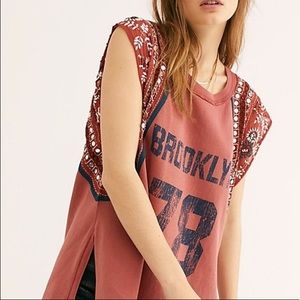 COPY - Free People Summer Nights Brooklyn Tee